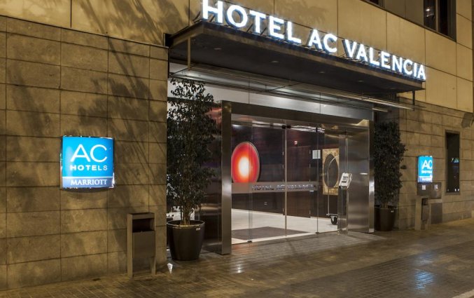 Entree van Hotel AC in Valencia