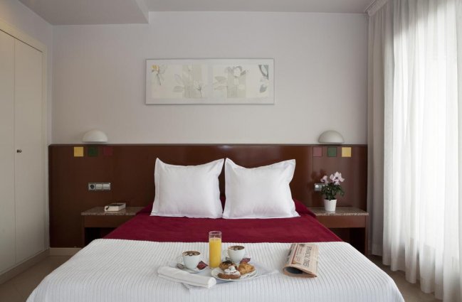 Tweepersoonskamer van Hotel Amrey Sant Pau in Barcelona