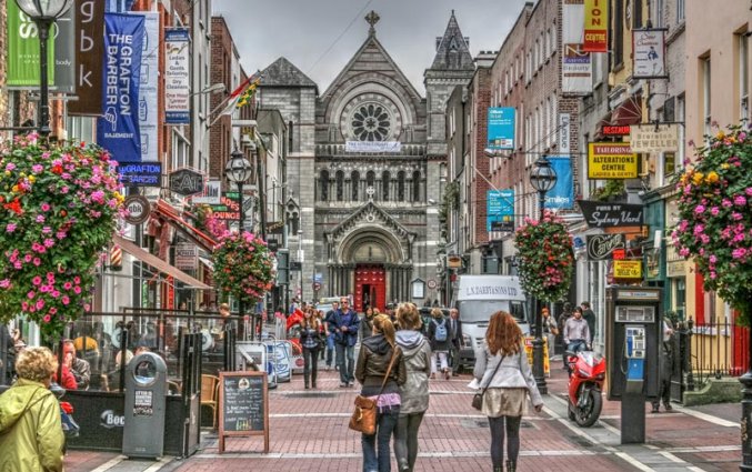 Grafton Street in Dublin