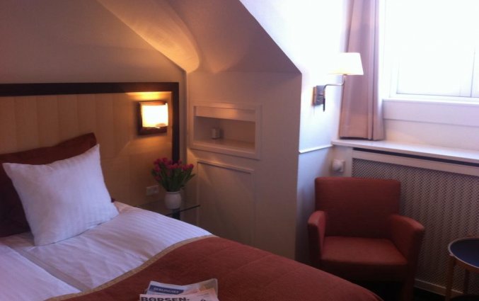 Tweepersoonskamer van Hotel Ascot in Kopenhagen